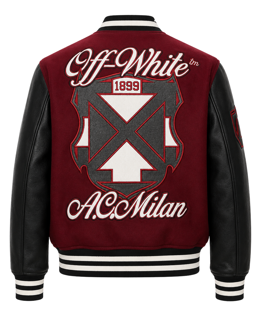 Off-White™ c/o AC Milan Varsity Jacket