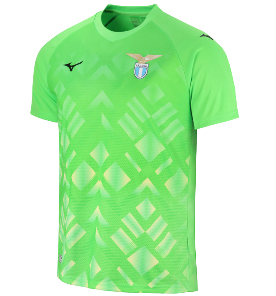 Lazio 2026/27 Goalkeeper Home Jersey – Neon Green Mizuno Fan Shirt