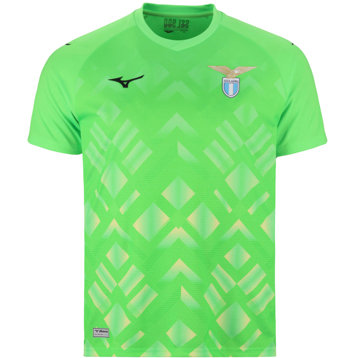 Lazio 2026/27 Goalkeeper Home Jersey – Neon Green Mizuno Fan Shirt