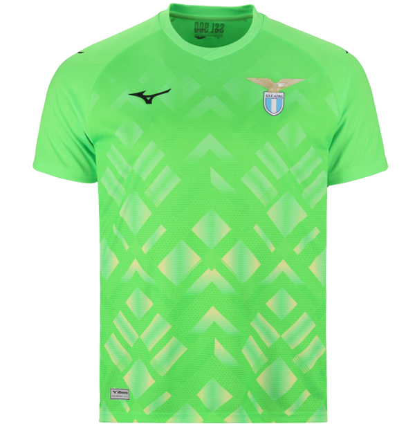 Lazio 2026/27 Goalkeeper Home Jersey – Neon Green Mizuno Fan Shirt