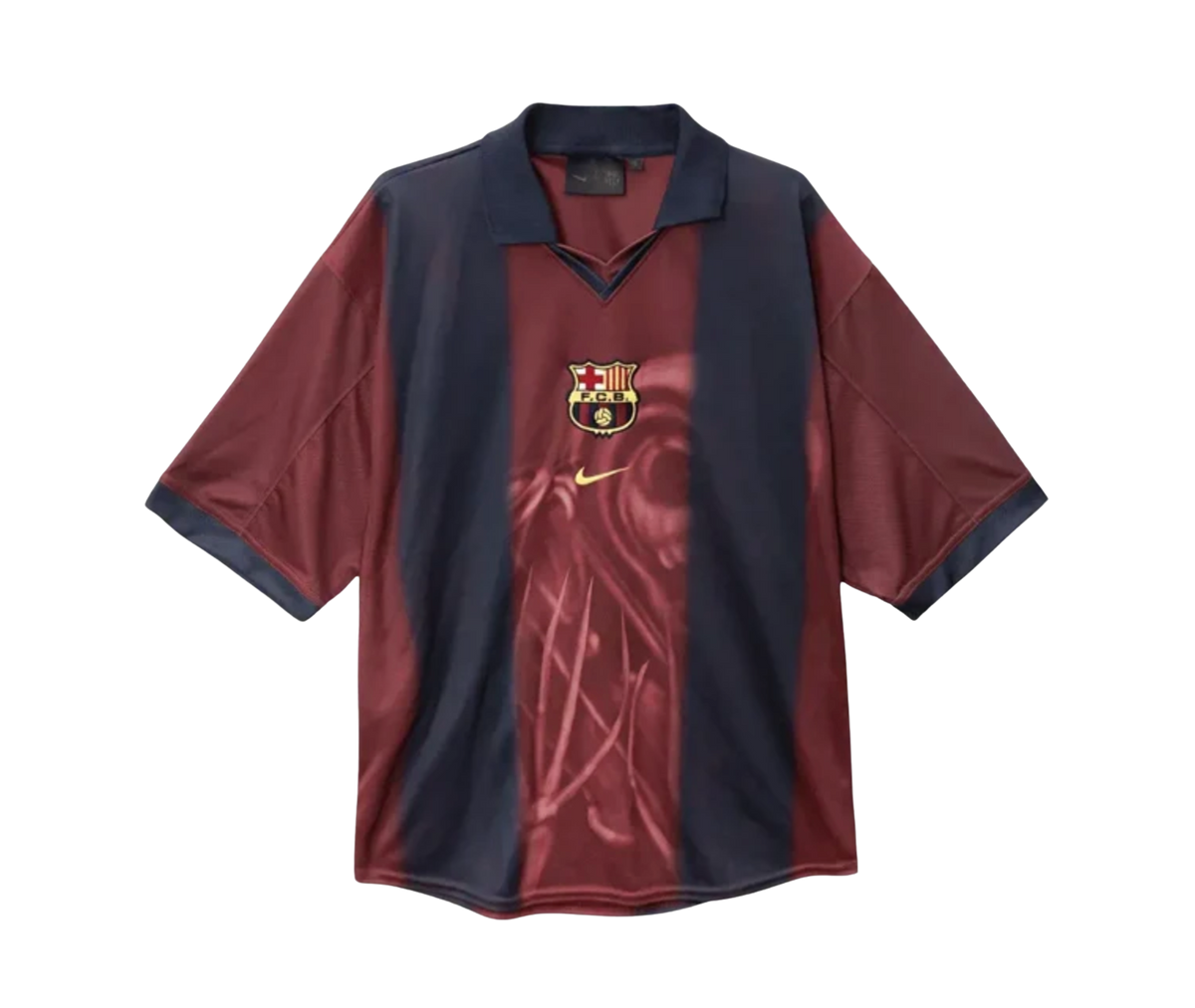 Travis Scott x FC Barcelona Retro 2000/01 Skeleton Jersey