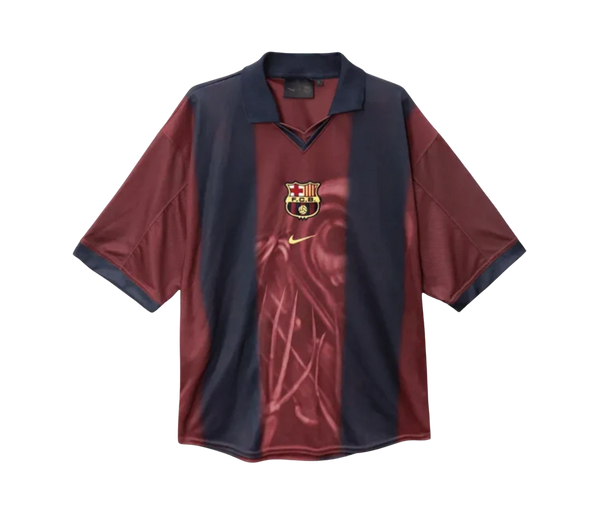 Travis Scott x FC Barcelona Retro 2000/01 Skeleton Jersey
