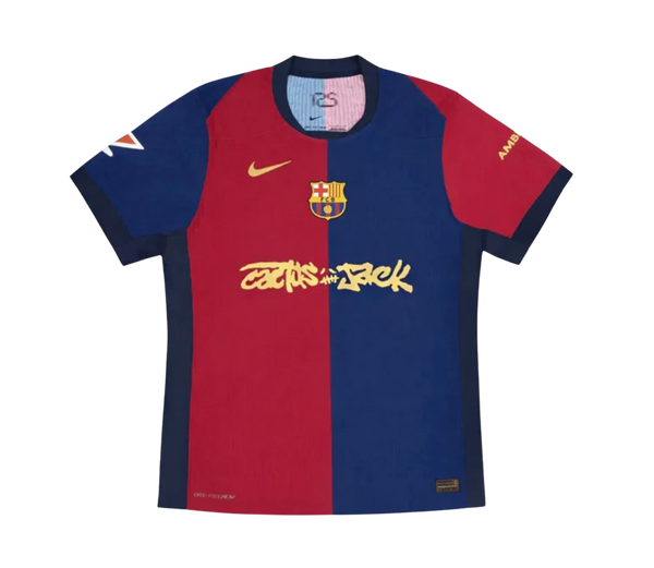 Travis Scott x FC Barcelona 2024/25 Match Home Cactus Jack Jersey