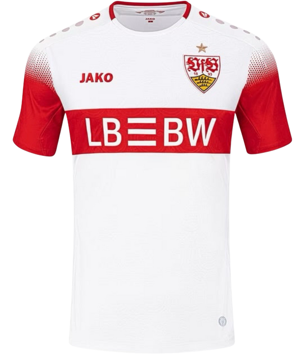 VfB Stuttgart 2026/27 Home Jersey – White & Red Fan Shirt