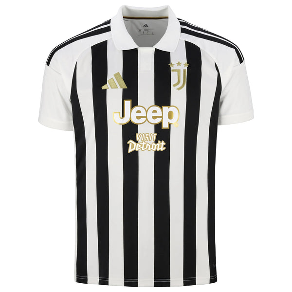 Juventus 2026/27 Home Jersey – Black & White Fan Shirt
