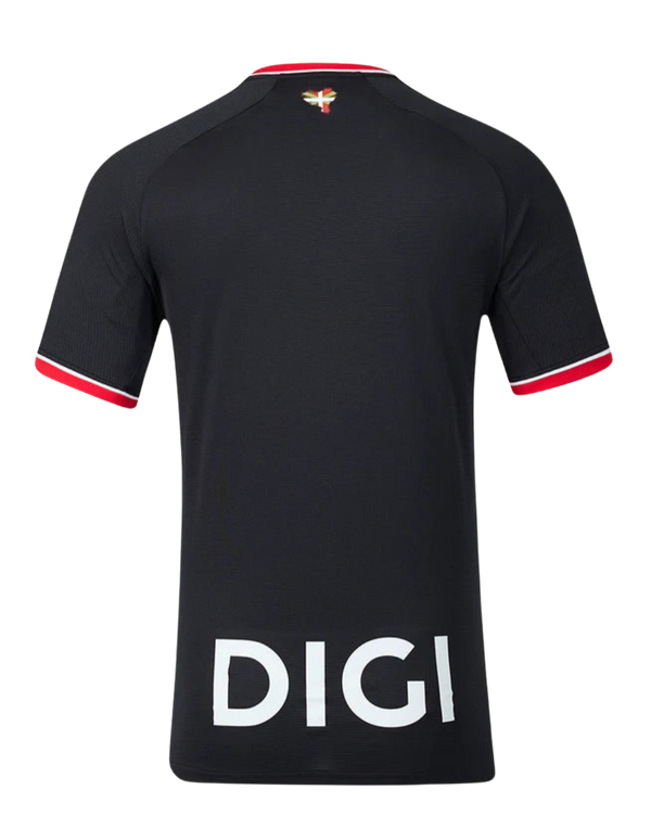 Athletic Bilbao 2026/27 Away Jersey – Sleek Black & Red Fan Shirt