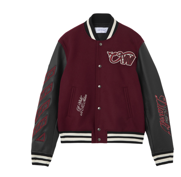 Off-White™ c/o AC Milan Varsity Jacket