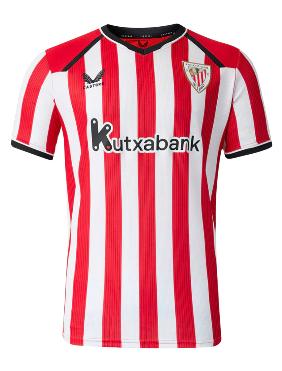 Athletic Bilbao 2026/27 Home Jersey – Classic Red & White Striped Fan Shirt