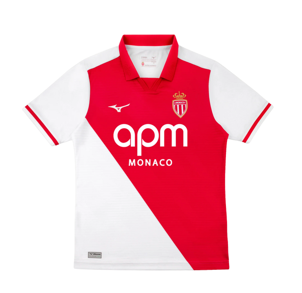 AS Monaco 2026/27 Home Jersey – Red & White Fan Shirt