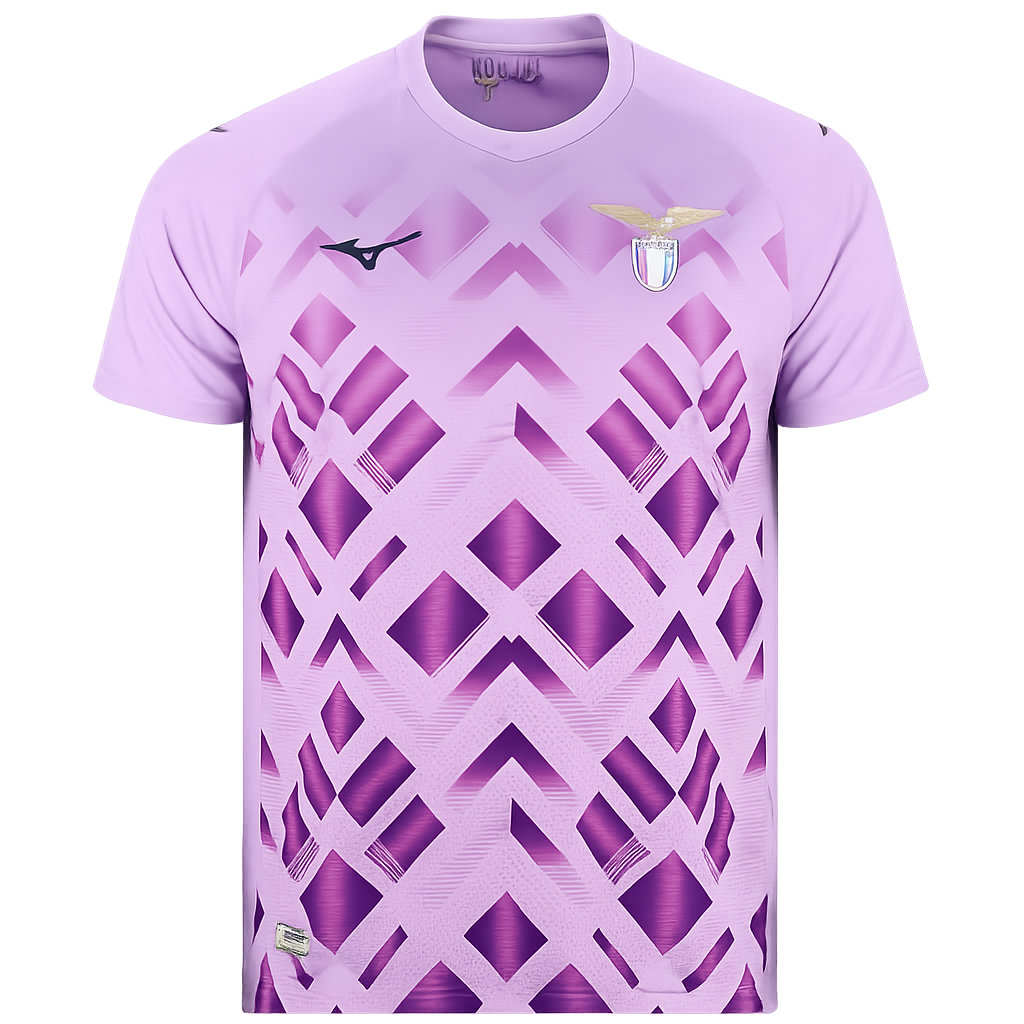 Lazio 2026/27 Goalkeeper Away Jersey – Purple Mizuno Fan Shirt