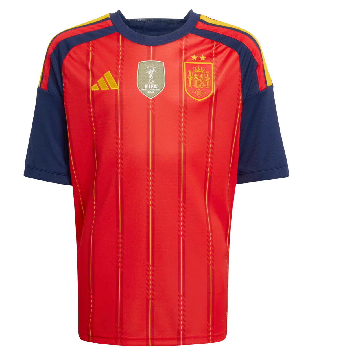 Camiseta Local Infantil España 26 Campeones