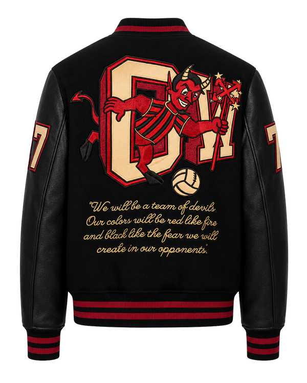 AC Milan x Off-White Varsity Jacket