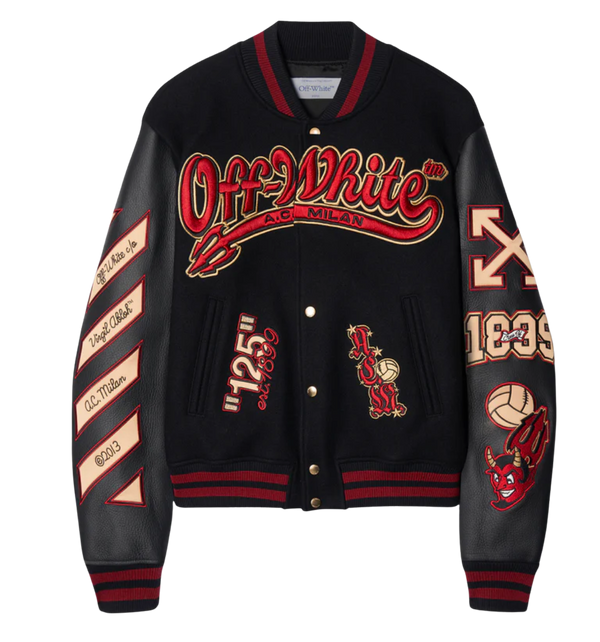 AC Milan x Off-White Varsity Jacket