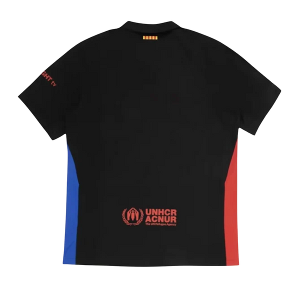 Travis Scott x FC Barcelona 2024/25 Match Away Cactus Jack Jersey – Black